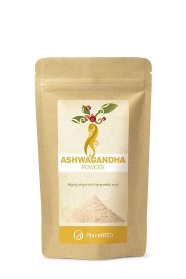 PlanetBIO ashwagandha v prahu, 150 g