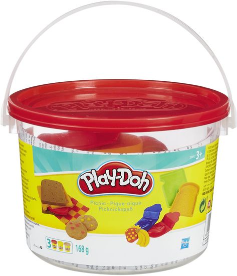 Play-Doh set v vedru - piknik