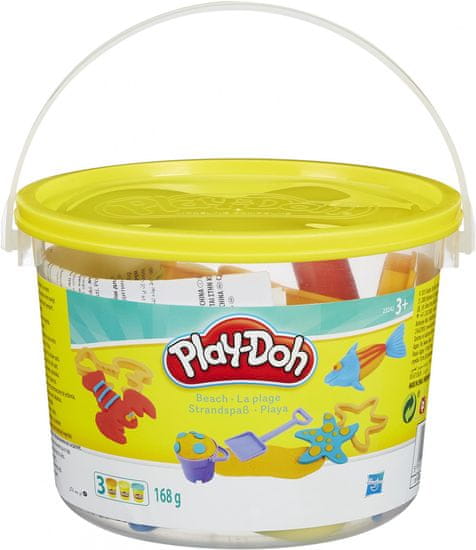 Play-Doh set v vedru - plaža