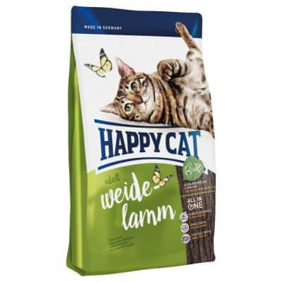 Happy Cat suha hrana za odrasle mačke Adult, pašna jagnjetina, 10 kg