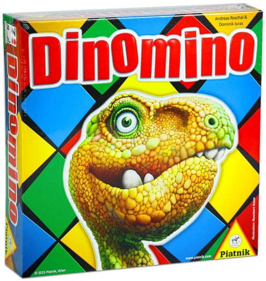 Piatnik družabna igra Dinomino