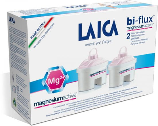 Laica Bi-Flux Magnesium Active nadomestni filter, 2 KOS