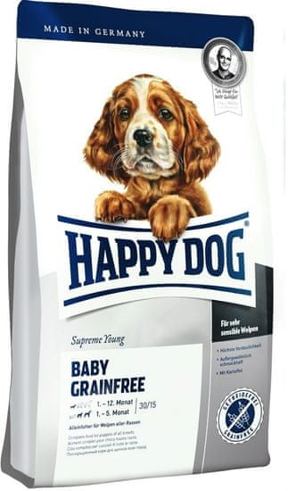 Happy Dog suha hrana za mladiče Baby Grainfree, 12.5 kg