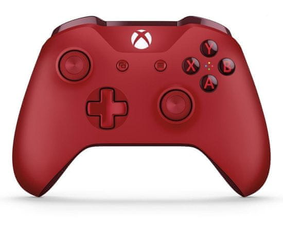 Microsoft igralni plošček za Xbox One, rdeč
