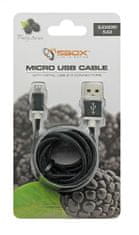 S-box kabel USB A-B mikro, 1,5 m, črn