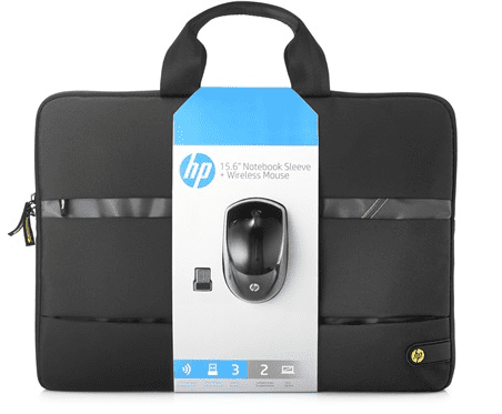 HP torba za prenosnik do 39,6 cm (15,6") in brezžična miška