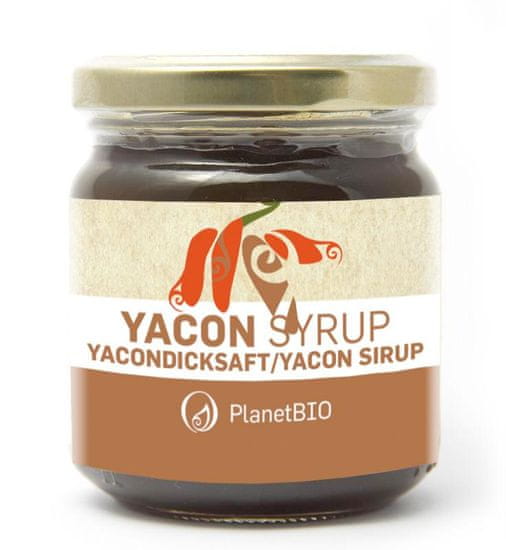 PlanetBIO yacon sirup, 185 ml