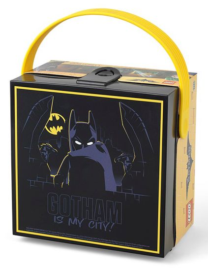 LEGO škatla Batman z ročajem, črna