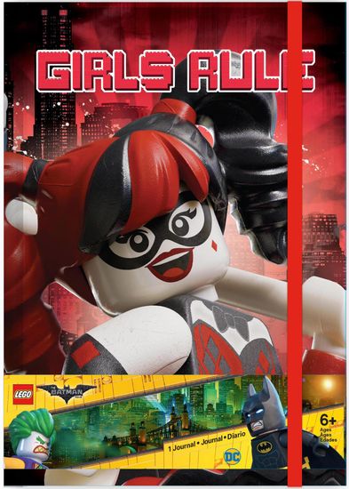 LEGO Batman Movie dnevnik - Harley Quinn / Batgirl