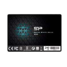 Silicon Power SSD disk S55 120GB, ECC, NCQ, RAID ready