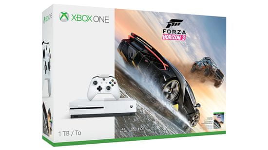 Microsoft igralna konzola Xbox One S 1TB + igra Forza Horizon 3