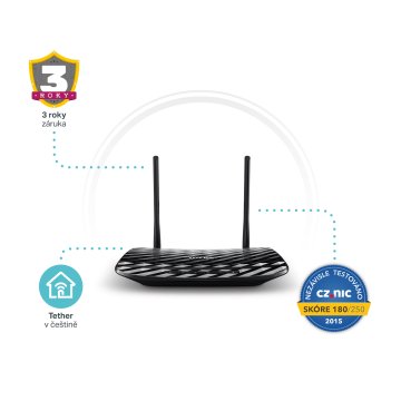 TP-Link brezžični usmerjevalnik Archer C2 AC750 4-port Gigabit Dual Band - Odprta embalaža