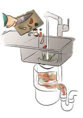 Elleci odstranjevalec kuhinjskih odpadkov TDM 00500
