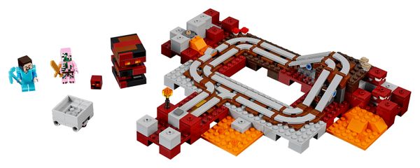 Lego Minecraft 21130 Železnica Pekla