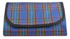 Malatec piknik podloga, nepremočljiva, zložljiva, 145x180cm, modra