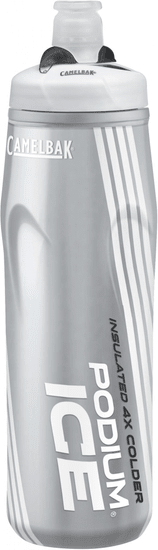 Camelbak steklenica za vodo Podium ICE, srebrna