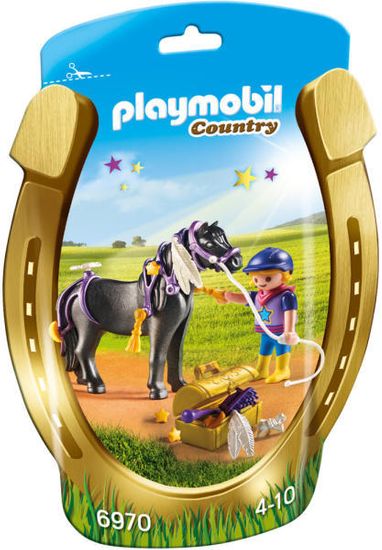 Playmobil Jahač in poni z zvezdicami (6970)