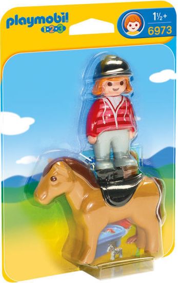 Playmobil jahalec s konjem (6973)