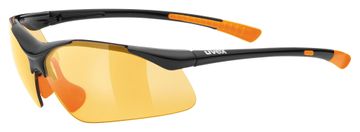 Uvex Sportstyle 223 športna očala, črna/oranžna