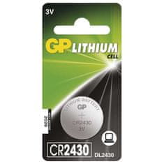 GP baterija Lithium CR2430 1BL 3V, 1 kos