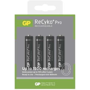Polnilne baterije GP ReCyko+ Pro Professional