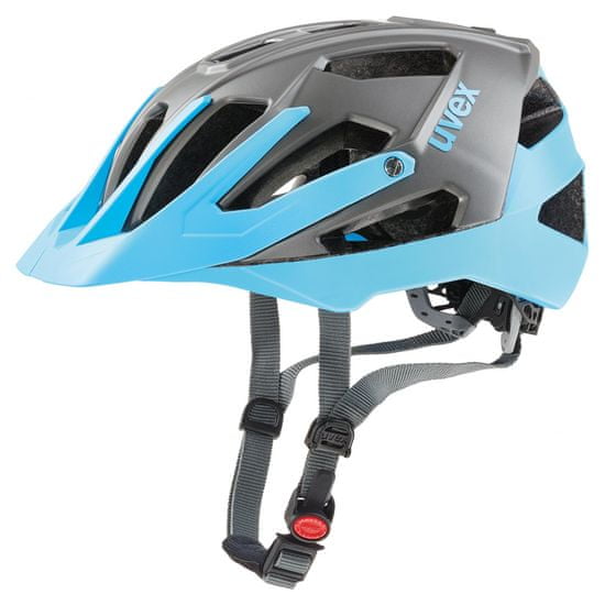 Uvex kolesarska čelada Quatro (2017), modra/siva