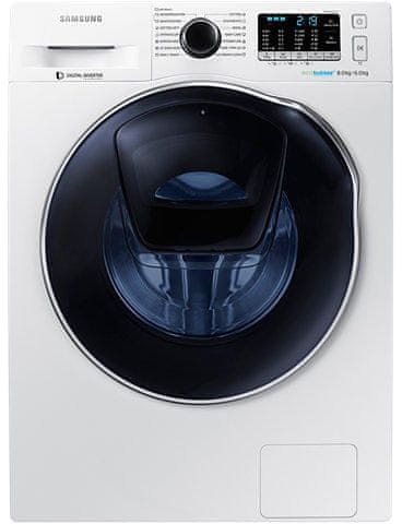 Samsung sušilno pralni stroj WD80K5410OW