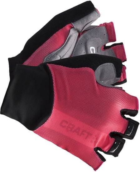 Craft kolesarske rokavice Puncheur, roza