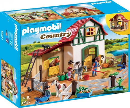 Playmobil Kmetija s poniji (6927)