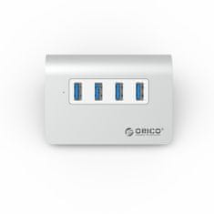 Orico USB 3.0 razdelilnik, 4 vhodi (M3H4-V1-SV)