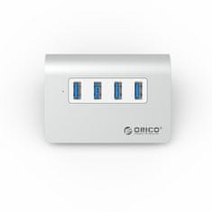 Orico USB 3.0 razdelilnik, 4 vhodi (M3H4-V1-SV)