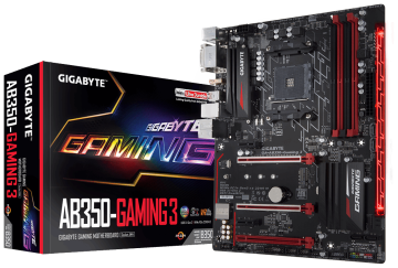 Gigabyte matična plošča GA-AB350-GAMING 3, DDR4, SATA3, USB3.1Gen2, AM4 ATX