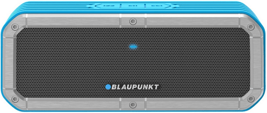 Blaupunkt prenosni zvočnik, bluetooth, BT12OUTDOOR, srebrn/moder - Odprta embalaža