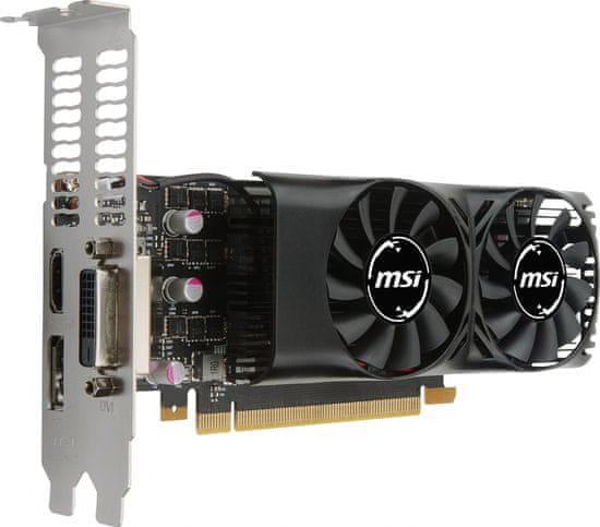 MSI grafična kartica GeForce GTX 1050 2GT LP, 2 GB GDDR5