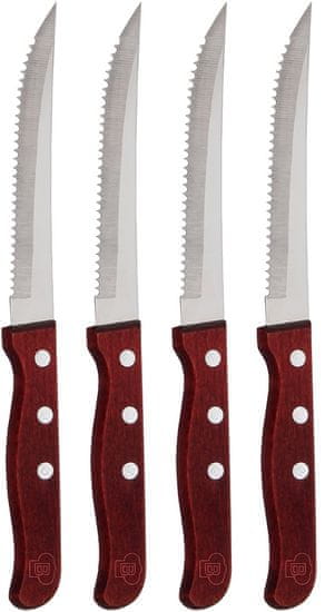 Blaumann set nožev z lesenim ročajem 4 kos