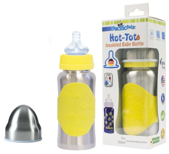 Pacific Baby otroška steklenica Hot-Tot, 200 ml
