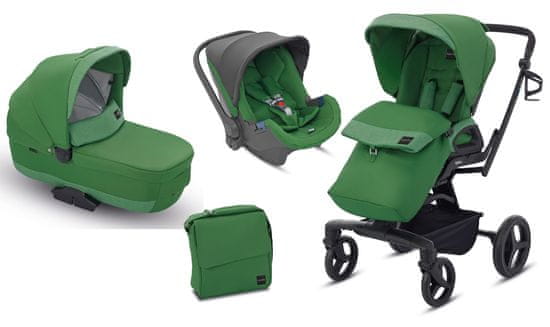 Inglesina otroški voziček 3v1 Quad, zelen