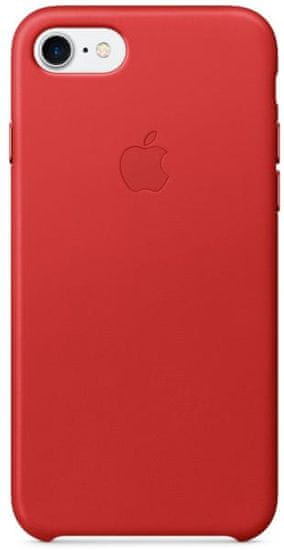Apple usnjeni ovitek za iPhone 7, Red