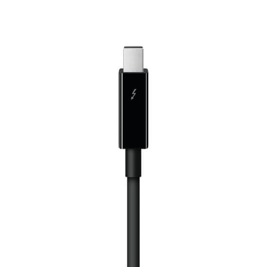 Apple podatkovni kabel Thunderbolt, črn, 0.5 m