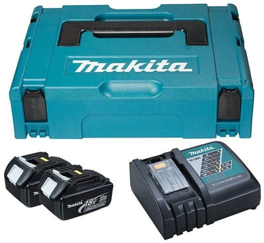 Makita set akumulatorski vrtalnik vija nik DDF484RFE ro na