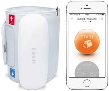 iHealth brezžični nadlahtni merilnik krvnega tlaka BP 5