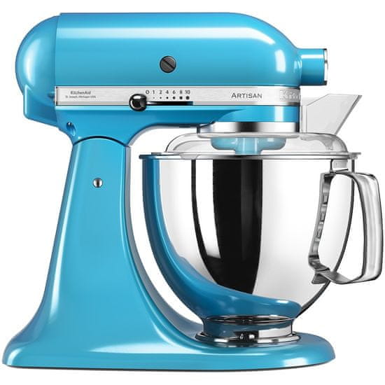 KitchenAid 5KSM175PSECL Artisan mešalnik, 4,8 l, moder