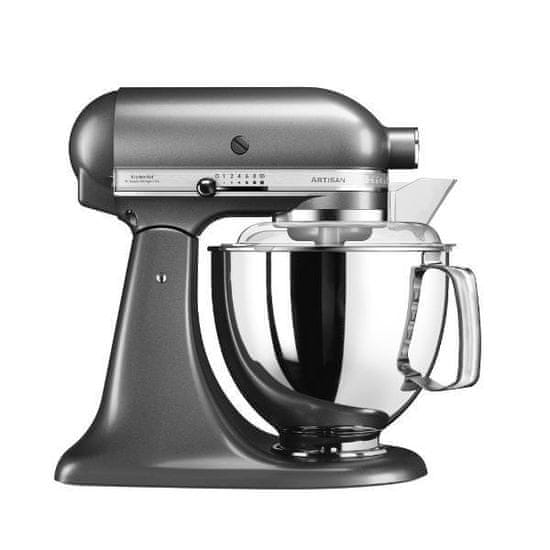 KitchenAid 5KSM175PSEMS Artisan kuhinjski robot, 4,8 l, srebrn