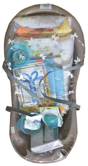 COSING komplet za dojenčke 13-delni, siva - Odprta embalaža