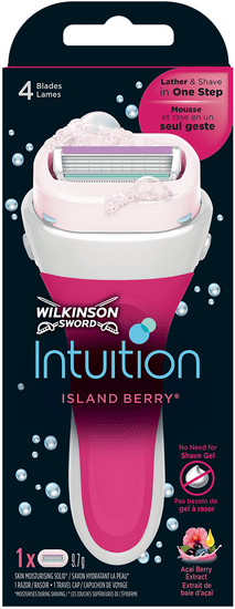 Wilkinson Sword Intuition Island Berry britvica + 1 glava