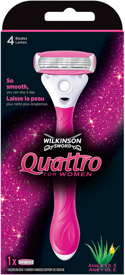 Wilkinson Sword Quattro for Women britvica + 1 glava