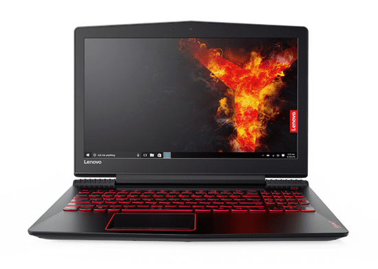 Lenovo prenosnik Legion Y520 i7-7700HQ/16GB/SSD256+1TB/GTX1060/15,6FHD/W10H (80YY0078SC)