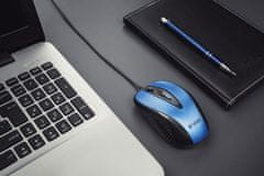 Yenkee YMS 1025BE USB miška Quito, modra