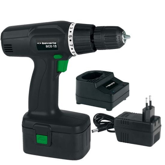 Einhell Bavaria Black akumulatorski vrtalnik BCD 12