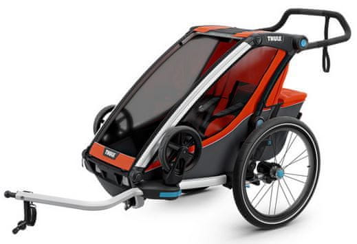 Thule športni voziček Chariot Cross1, oranžen